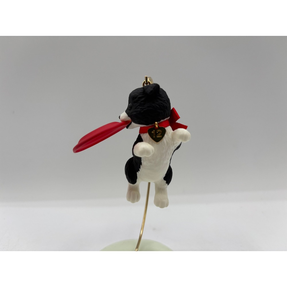 Hallmark Keepsake 2012 Puppy Love Christmas Tree Ornament 22nd in the Series